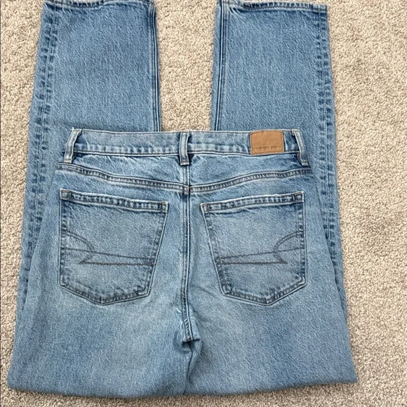 American Eagle super high-rise ankle straight jeans 4L - Picture 7 of 8